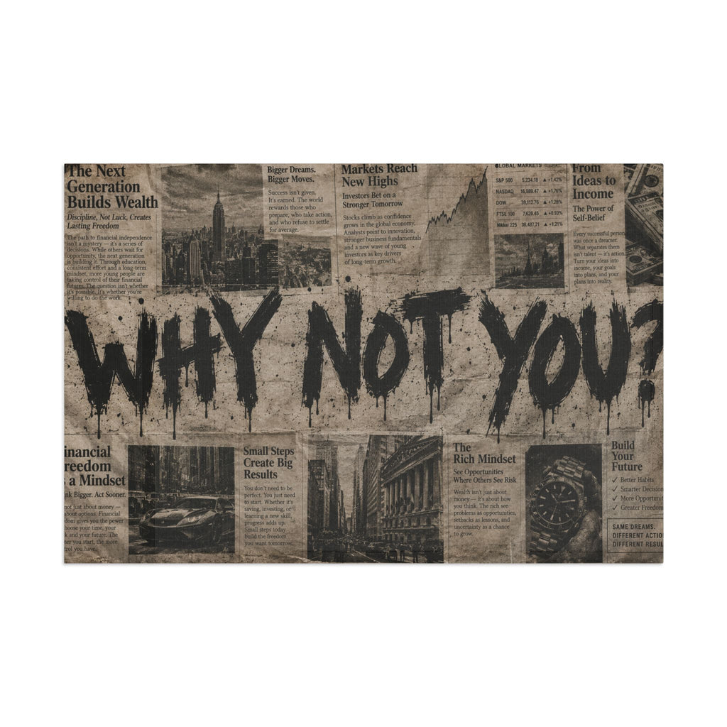 'WHY NOT YOU?' Flag