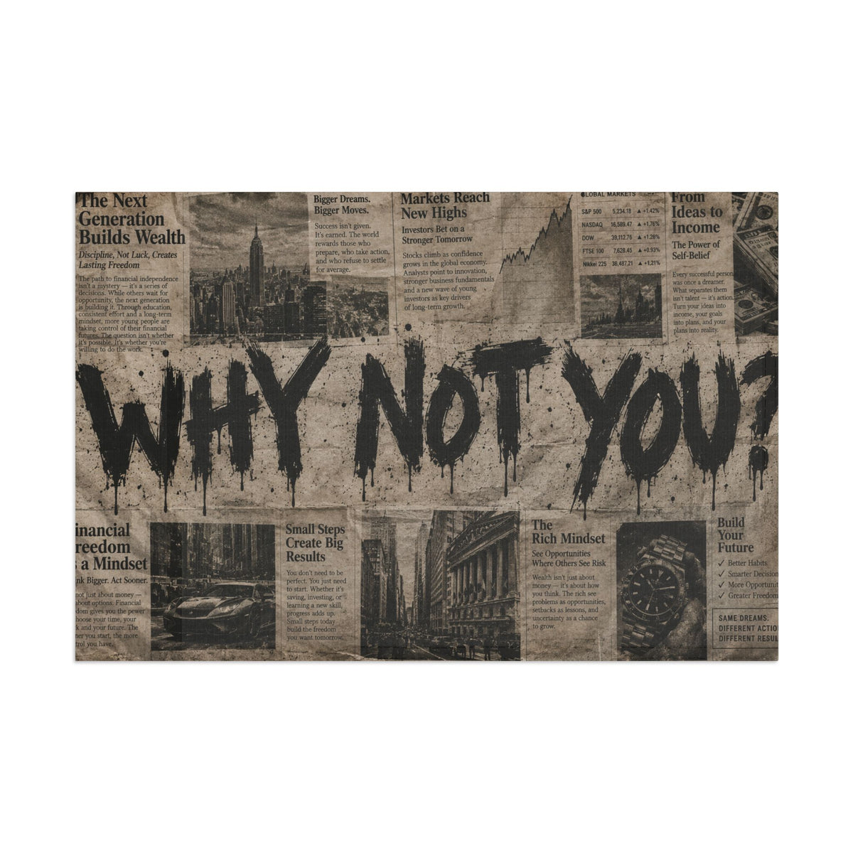 'WHY NOT YOU?' Flag