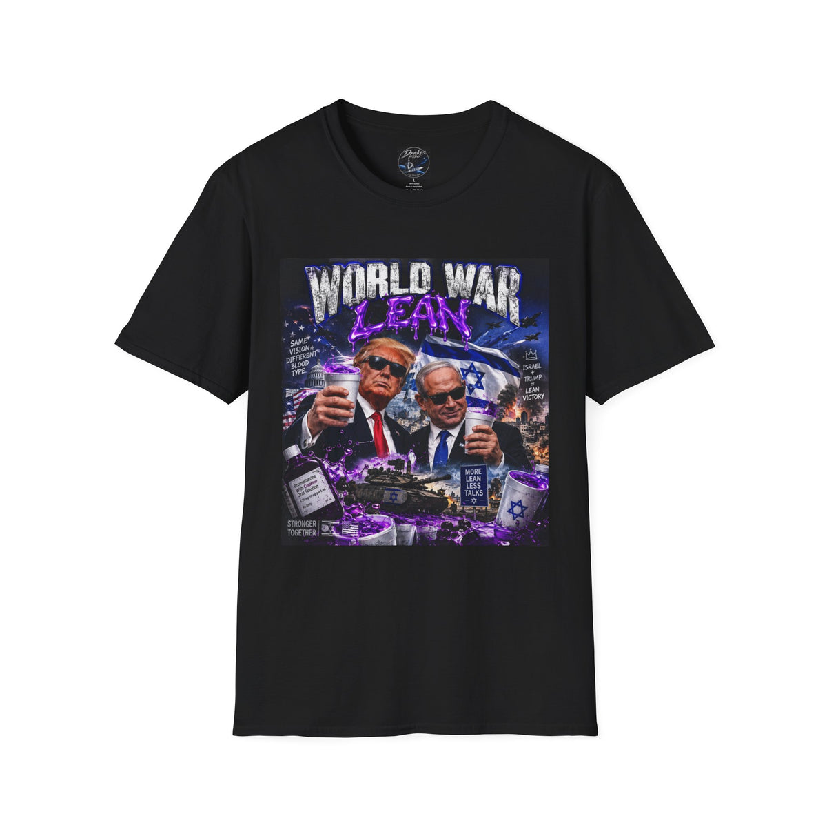 World War Leak graphic Tee | Political Satire T-Shirt