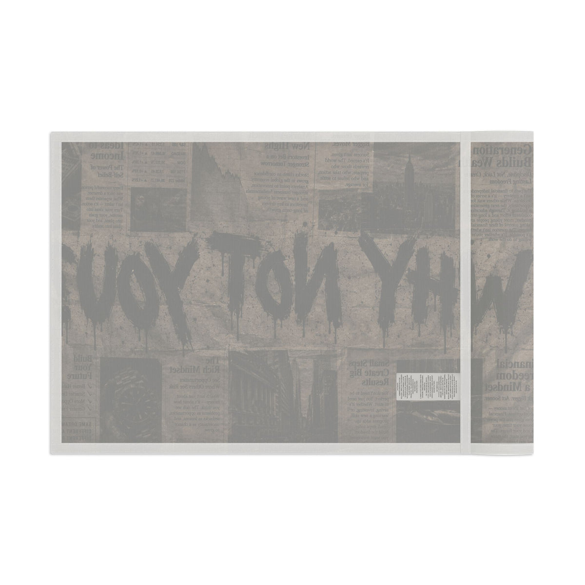'WHY NOT YOU?' Flag