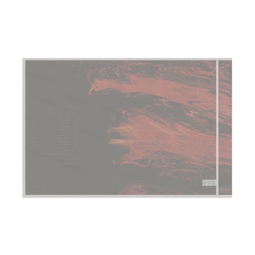 Abstract Lava Flag Poster