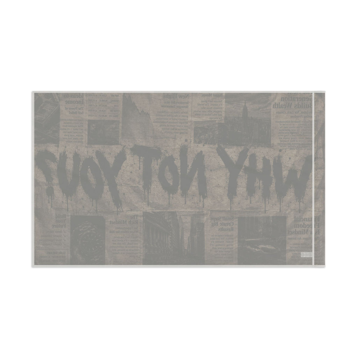 'WHY NOT YOU?' Flag